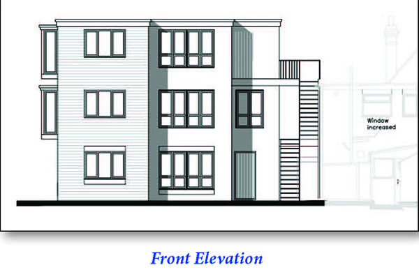 Lot: 26 - RETAIL AND RESIDENTIAL PREMISES WITH ADDITIONAL PLANNING FOR THREE FLATS -